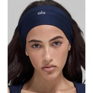 Alo Yoga Airlift Headband Navy